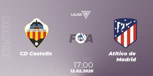 CD Castellón VS Atlético de Madrid