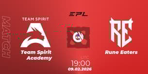Team Spirit Academy VS Rune Eaters