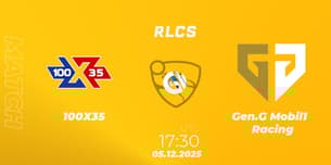 100X35 VS Gen.G Mobil1 Racing 100X35 VS Gen.G Mobil1 Racing