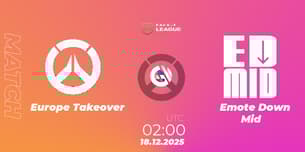 Europe Takeover VS Emote Down Mid Europe Takeover VS Emote Down Mid