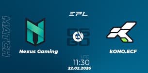 Nexus Gaming VS kONO.ECF Nexus Gaming VS kONO.ECF