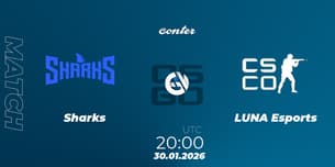 Sharks VS LUNA Esports