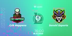 Crit Happens VS Senshi Esports