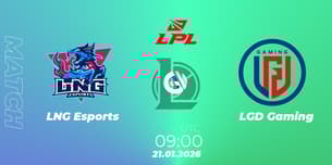 LNG Esports VS LGD Gaming