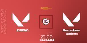 ZHIEND VS Berzerkers Embers