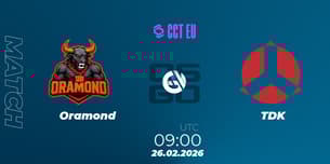 Oramond VS TDK