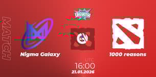 Nigma Galaxy  VS 1000 reasons