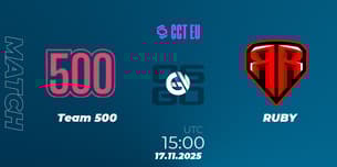 Team 500 VS RUBY