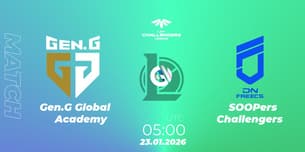 Gen.G Global Academy VS SOOPers Challengers Gen.G Global Academy VS SOOPers Challengers