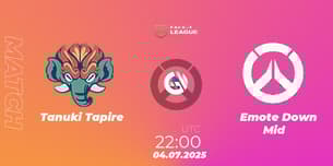Tanuki Tapire VS Emote Down Mid