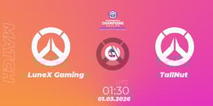 LuneX Gaming VS TallNut