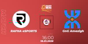 RAFHA eSPORTS VS GnG Amazigh