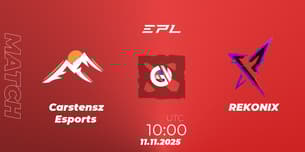 Carstensz Esports VS REKONIX