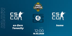 ex-Zero Tenacity VS home