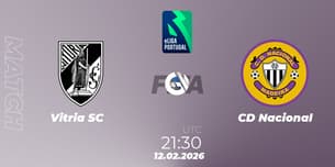 Vitória SC VS CD Nacional