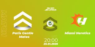 Paris Gentle Mates VS Miami Heretics