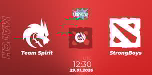 Team Spirit VS StrongBoys Team Spirit VS StrongBoys