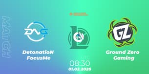 DetonatioN FocusMe VS Ground Zero Gaming DetonatioN FocusMe VS Ground Zero Gaming