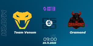 Team Venom VS Oramond