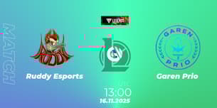 Ruddy Esports VS Garen Prio