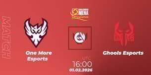 One More Esports VS Ghools Esports