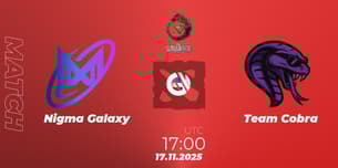 Nigma Galaxy VS Team Cobra Nigma Galaxy VS Team Cobra