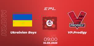 Ukrainian Boys VS VP.Prodigy