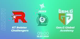 KT Rolster Challengers VS Gen.G Global Academy KT Rolster Challengers VS Gen.G Global Academy
