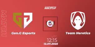 Gen.G Esports VS Team Heretics