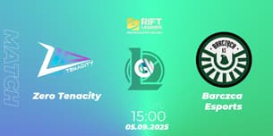 Zero Tenacity VS Barcząca Esports