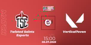 Twisted Saints Esports VS Vertical7even Twisted Saints Esports VS Vertical7even