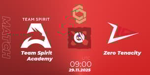 Team Spirit Academy VS Zero Tenacity