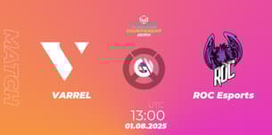VARREL VS ROC Esports VARREL VS ROC Esports