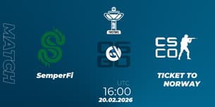 SemperFi VS TICKET TO NORWAY