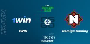 1WIN VS Nemiga Gaming