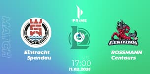 Eintracht Spandau VS ROSSMANN Centaurs