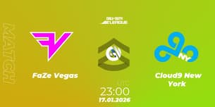 FaZe Vegas VS Cloud9 New York FaZe Vegas VS Cloud9 New York