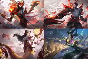 LoL Mythmaker Skins Line - priser, splash art og udgivelsesdato