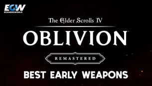 Oblivion Remastered Beste tidlige våpen Oblivion Remastered Beste tidlige våpen