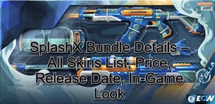 Detalhes do pacote SplashX - Lista de todas as skins, preço, data de lançamento, visual no jogo Detalhes do pacote SplashX - Lista de todas as skins, preço, data de lançamento, visual no jogo