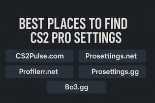 Best Places to Find CS2 Pro Settings