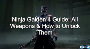 Ninja Gaiden 4 -opas: Ninjaja Ninja Ninjaja: Kaikki aseet ja niiden avaaminen: Kaikki aseet ja niiden avaaminen Ninja Gaiden 4 -opas: Ninjaja Ninja Ninjaja: Kaikki aseet ja niiden avaaminen: Kaikki aseet ja niiden avaaminen