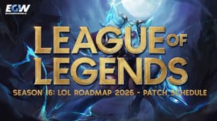 League of Legends, 16 сезон: Дорожня карта LoL 2026 - Розклад патчів