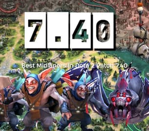 Parhaat Midlane-pelaajat Dota 2 -päivityksessä 7.40