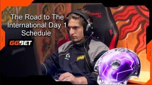 The Road to The International Day 1 Schedule The Road to The International Day 1 Schedule