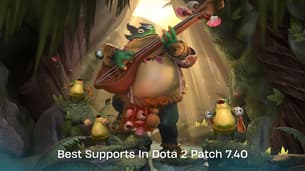 Los mejores apoyos en el parche 7.40 de Dota 2