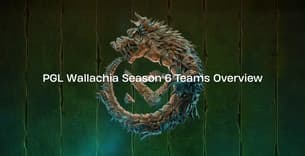 Dota 2 PGL Wallachia Temporada 6 Resumo das equipas