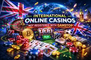 Beste internationale Online-Casinos für UK-Spieler