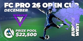 FC Pro 26 Open Cup December: Europe West FC Pro 26 Open Cup December: Europe West