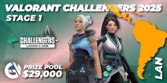 VALORANT Challengers 2025 LAN: Stage 1